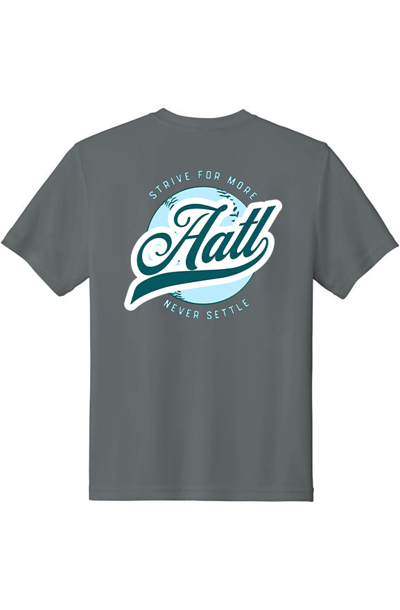 strive for more youth shirt- grey