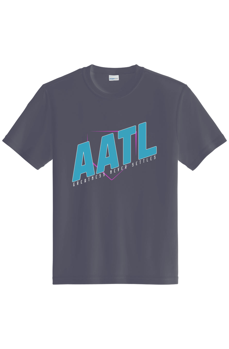 Greatness Never Settles Youth Shirt- Black