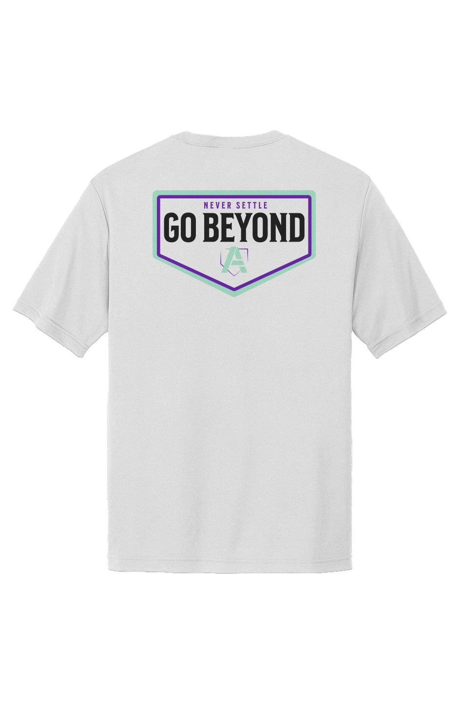Go Beyond Adult Shirt - Silver