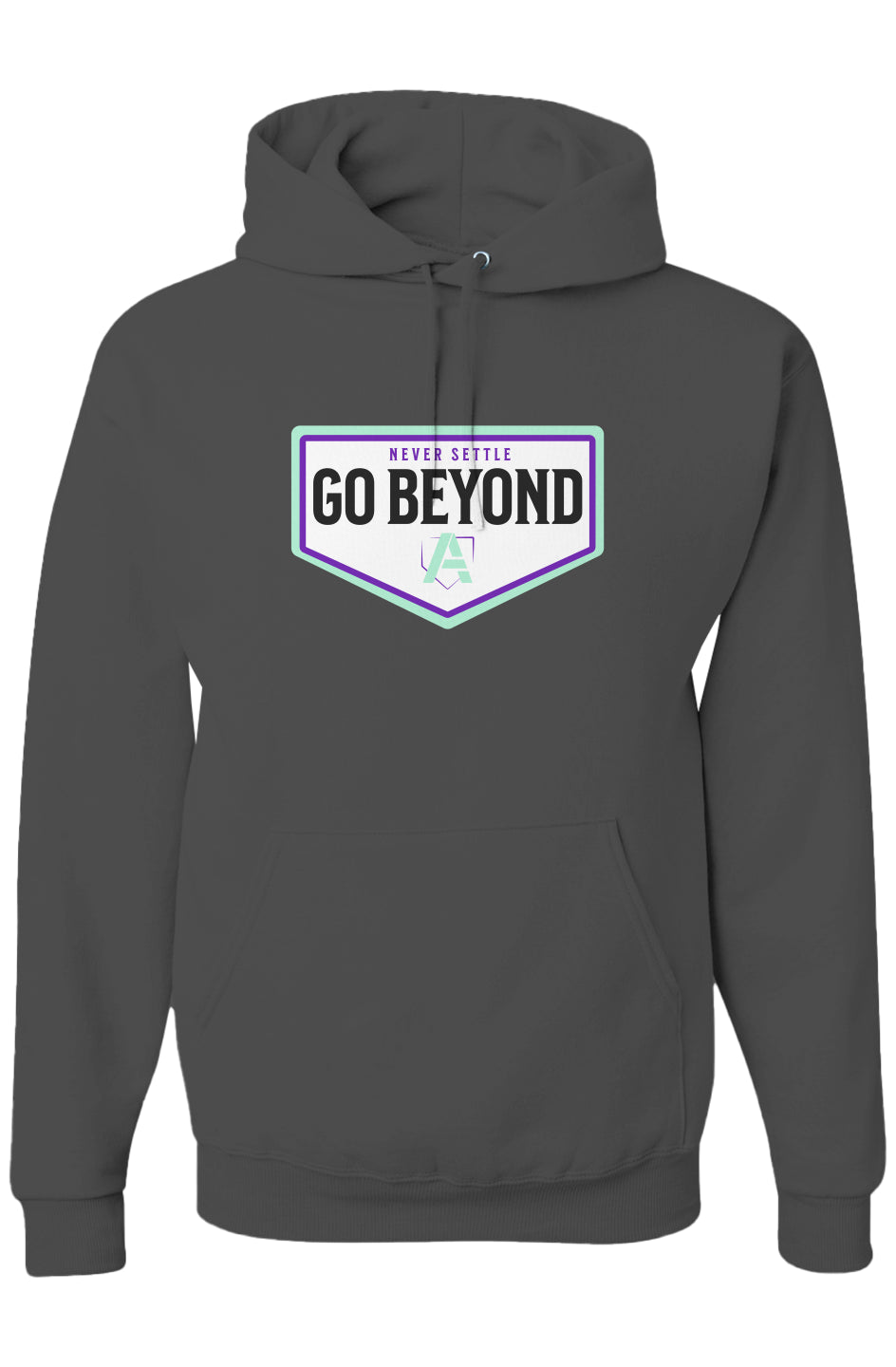Go Beyond Adult Hoodie - Black