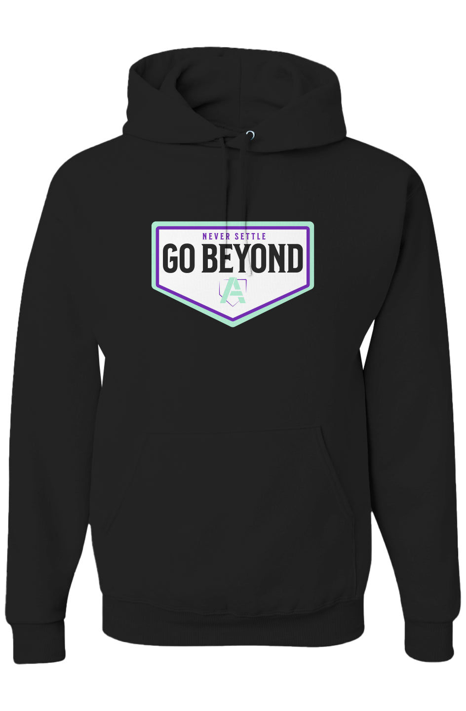 Go Beyond Adult Hoodie - Charcoal