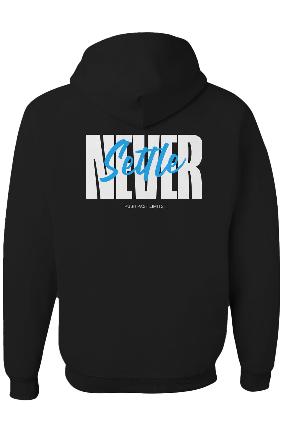 Push Past Limits Adult Hoodie - Navy