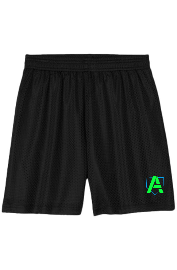 Never Settle Youth Shorts- Lime
