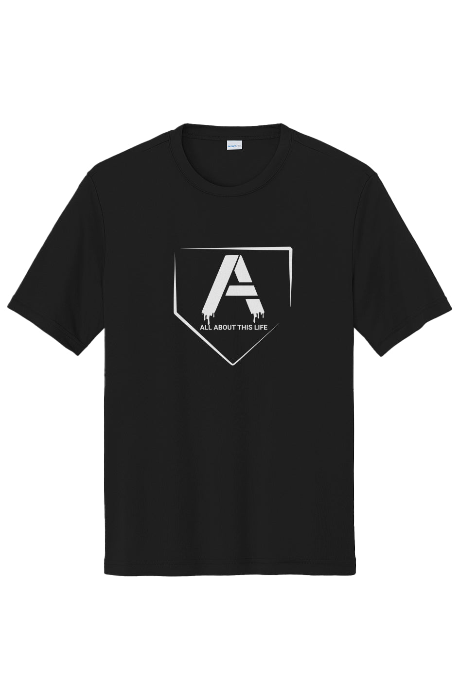 AATL DRIP LOGO- adult black