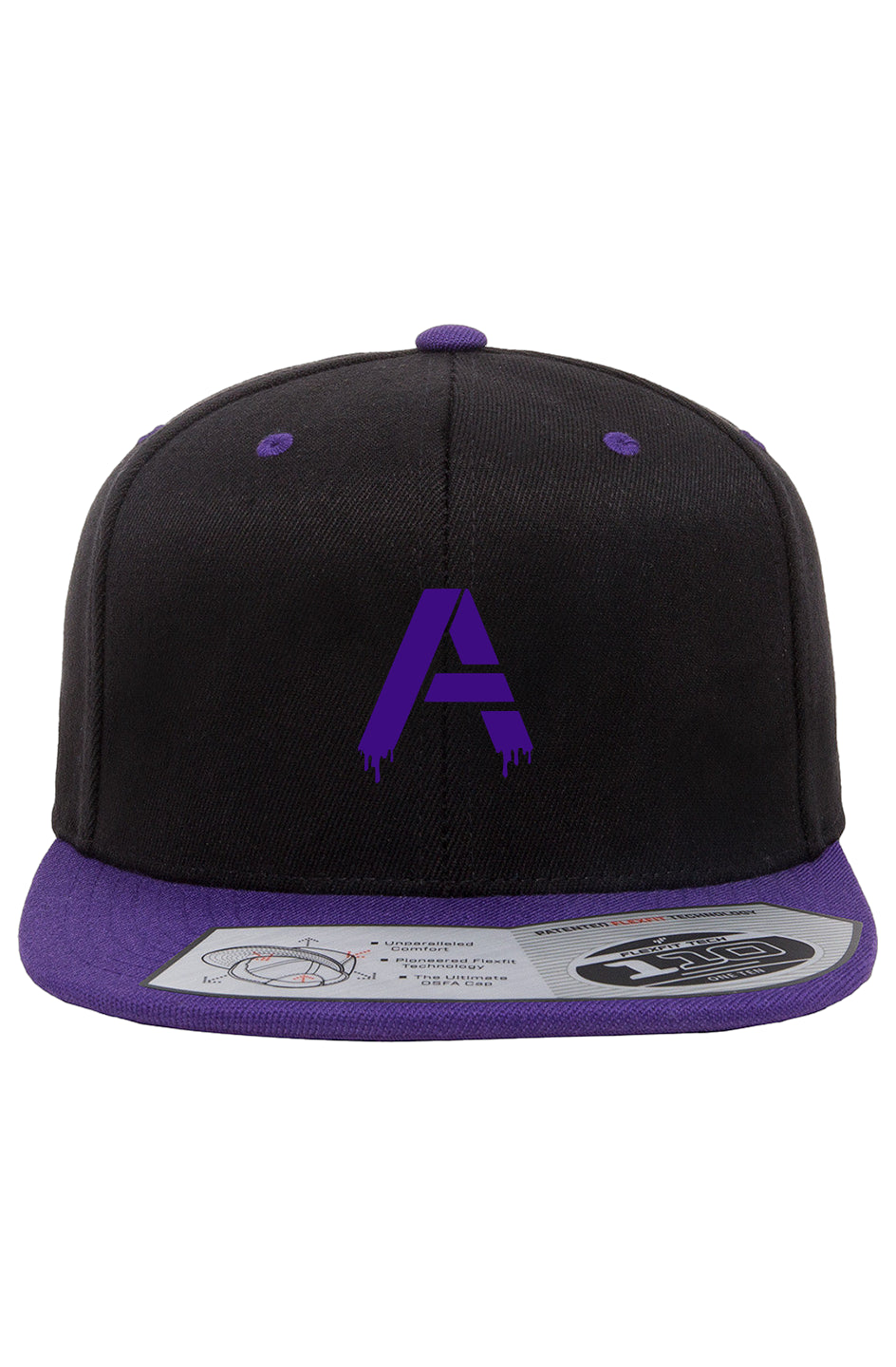 The Drip Snapback- Purple