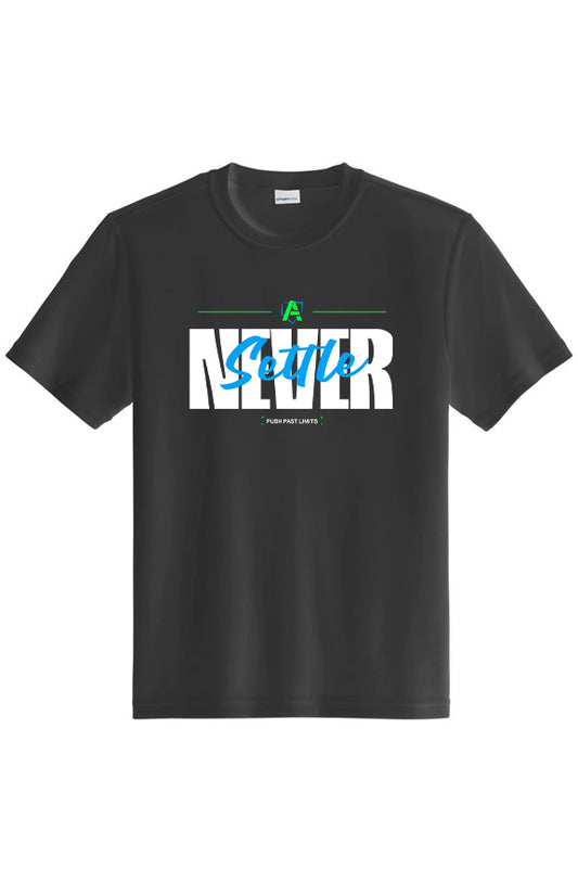 Push Past Limits Youth Shirt- Black