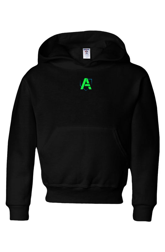 Push Past Limits Youth Hoodie - Black
