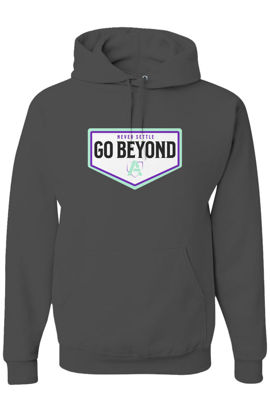 Go Beyond Adult Hoodie - Charcoal