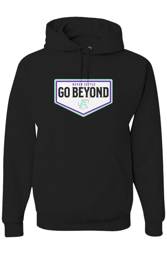 Go Beyond Adult Hoodie - Black