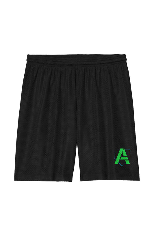 Never Settle Adult Shorts- Lime